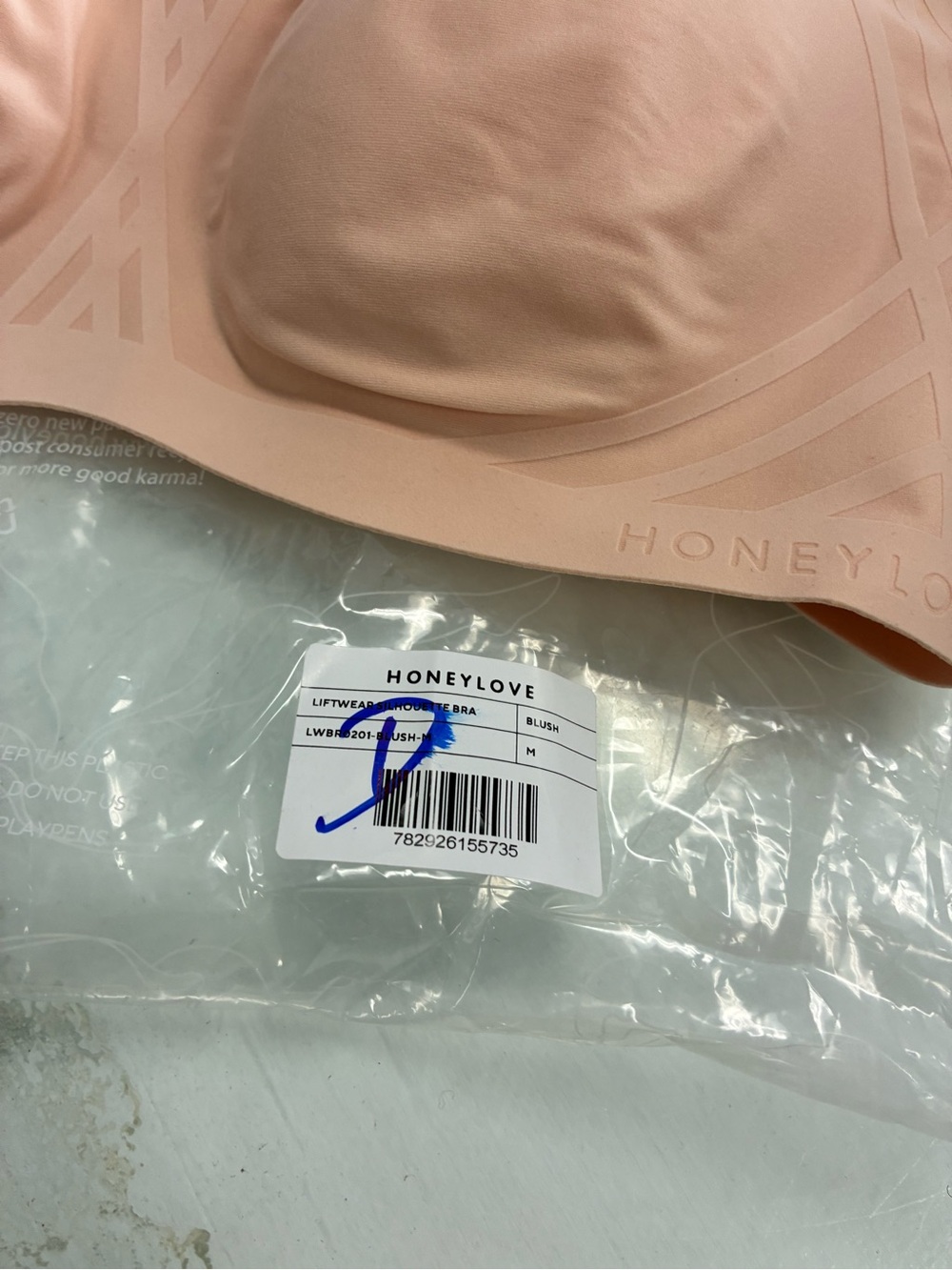 Honeylove Seamless Nude Blush Bra - Picture 4 of 13